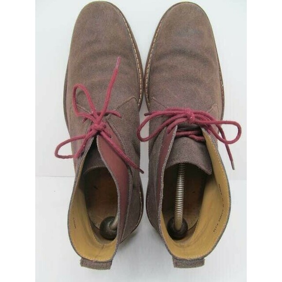 Cole Haan  Chukka  Ankle Boots Brown Leather Men’s Size 11 - Picture 7 of 11